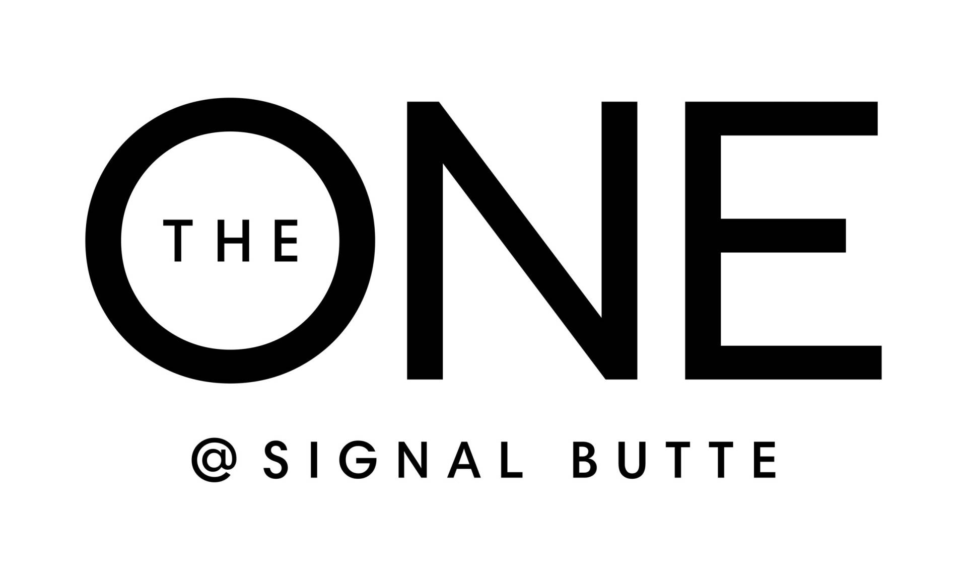 The ONE @ Signal Butte Logo